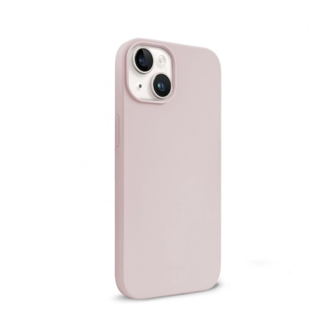 Crong koppantós mágneses tok iPhone 14 / iPhone 13-hoz - Szín: Homok rózsaszín
