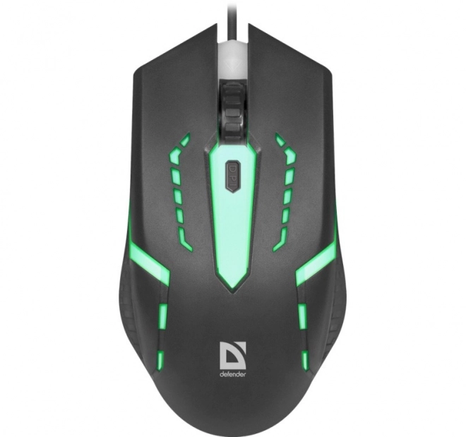 Vezetékes optikai egér gamer LED világítással