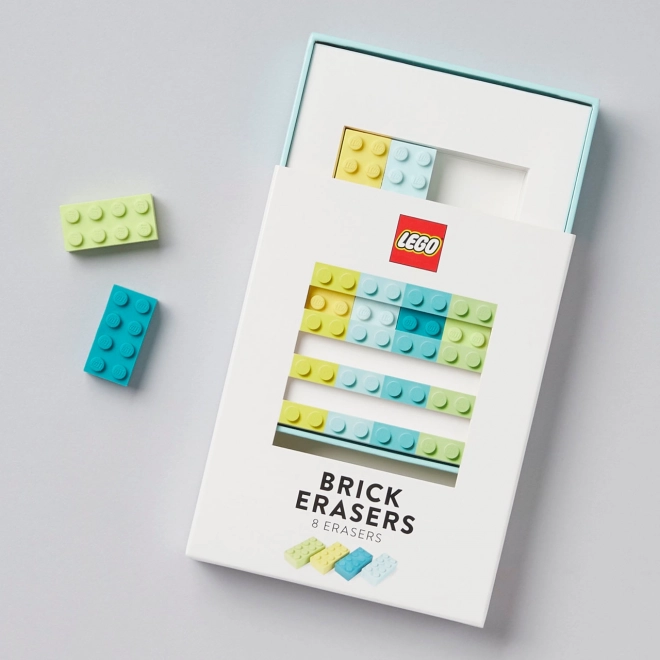 Lego iskolai radír készlet - 8 darab