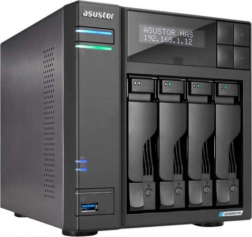 Asustor Lockerstor 4 Gen2 négynyílásos NAS 2× 2.5GbE-vel