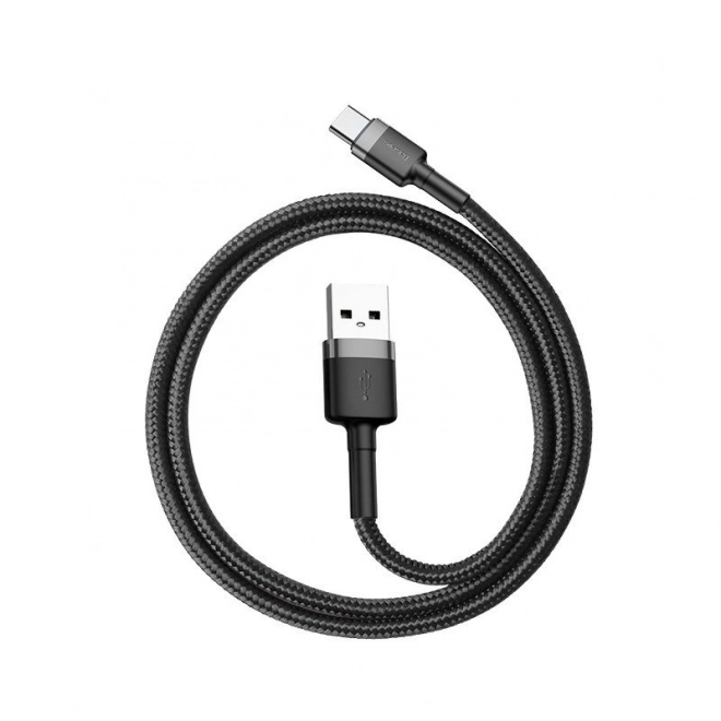 Baseus Cafule USB-C kábel 3A 0,5 m szürke-fekete