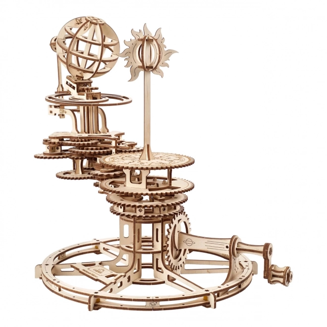 Ugears 3D mechanikus fa puzzle Tellúrium