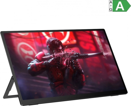 Uperfect hordozható érintőképernyős monitor 18,5" FHD 120 Hz HDR-rel és FreeSync-kel