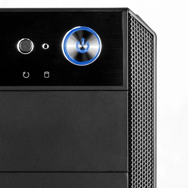Modecom Oberon Glass fekete számítógép ház
