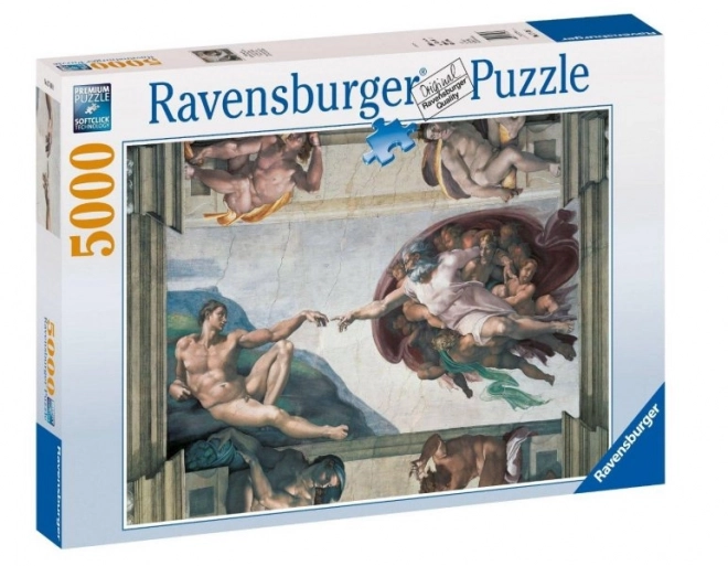 Ravensburger puzzle - Michelangelo: Ádám teremtése