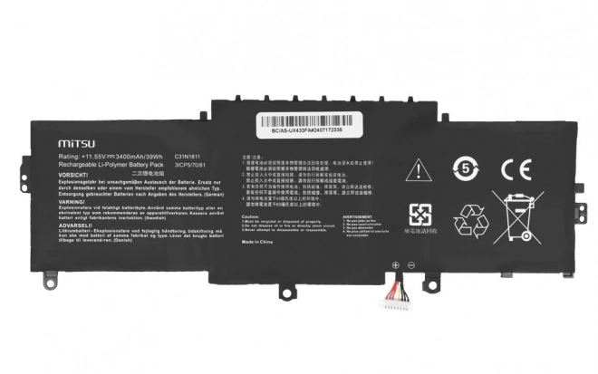 Bateria ASUS ZenBook 14-hez