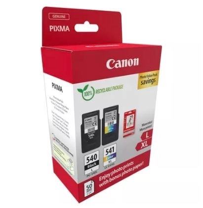 Canon PG540L/CL541XL tintapatron készlet fotópapírral
