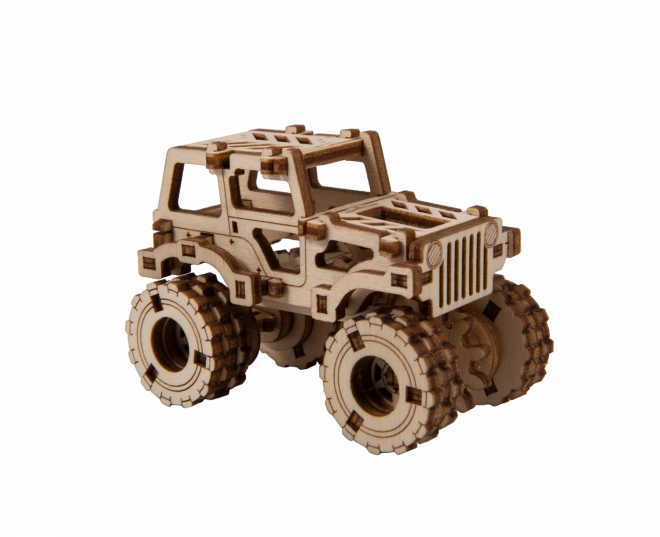 Fa 3D puzzle szupergyors monster truck