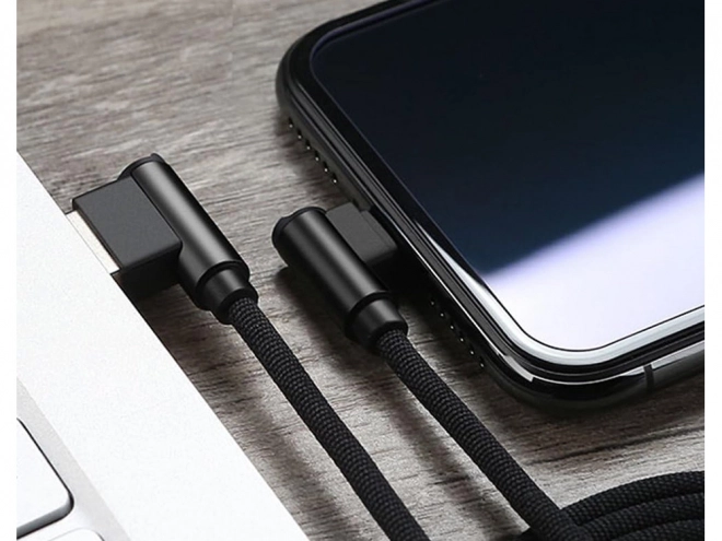 Usb-c típusú c szögletes töltőkábel telefonhoz 1m