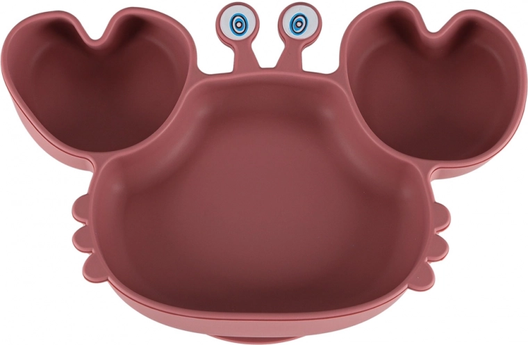 Rákos osztott tányér erős tapadókoronggal