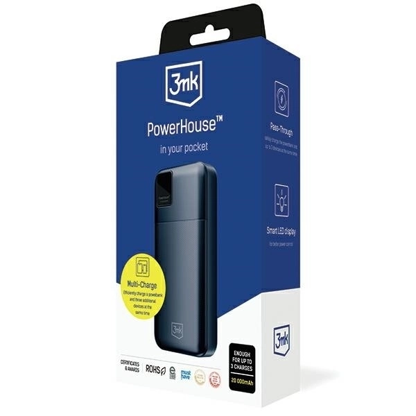 3MK PowerHouse powerbank 20000 mAh
