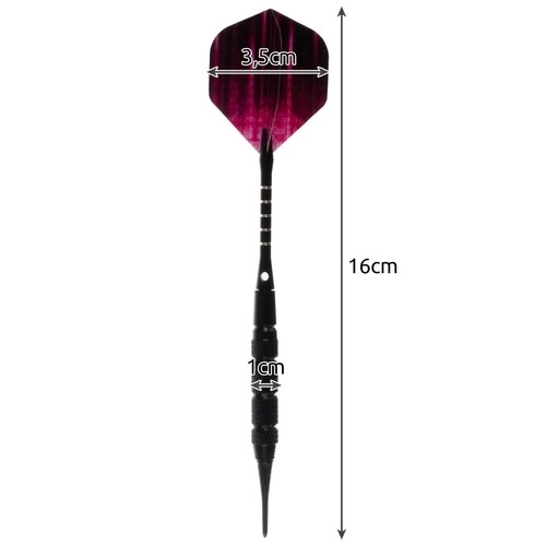 Teljes dart készlet 12 db és tartozékokkal