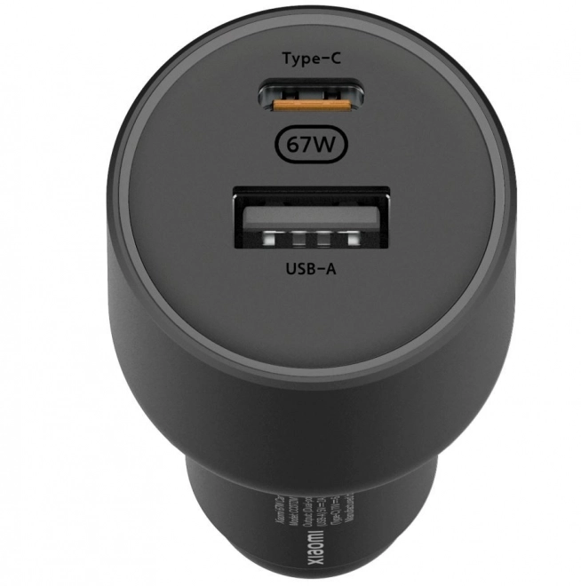 Autótöltő Mi 67W vezeték nélküli USB-C USB-A