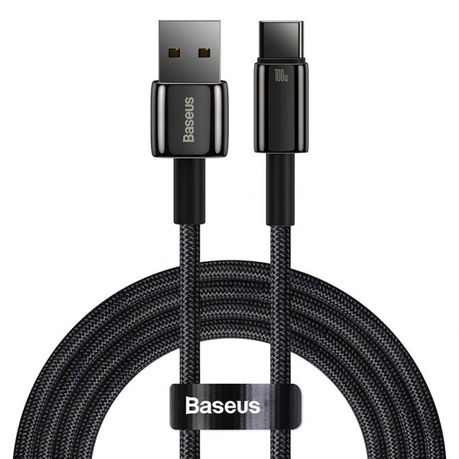 Baseus usb-c kábel 100w 2m fekete