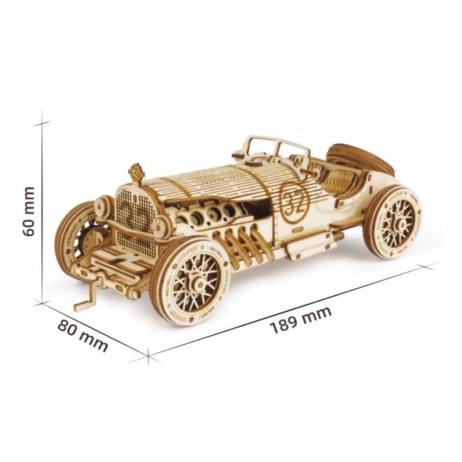 Rokr 3D fa puzzle Grand Prix autó 220 darabos