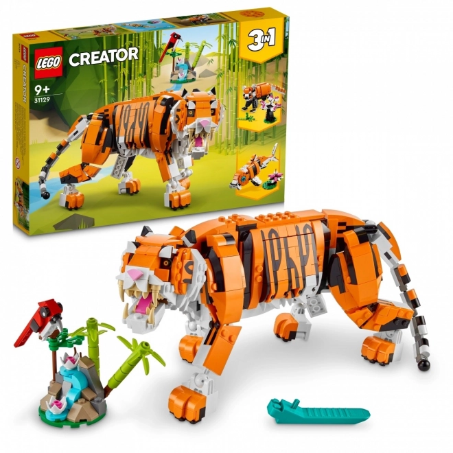 Lego kreator 3 az 1-ben: Fenséges tigris szett