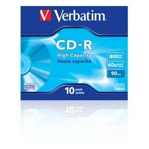 Cd-r 40x 80MB extra védelem 10 darab Verbatim