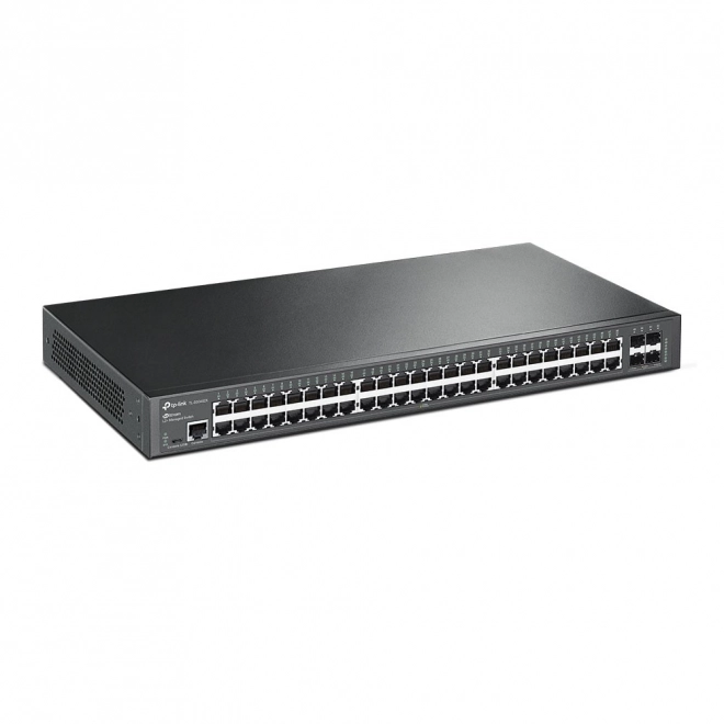 JetStream L2+ kezelhető switch 48 gigabites porttal és 4 SFP+ 10GE slottal