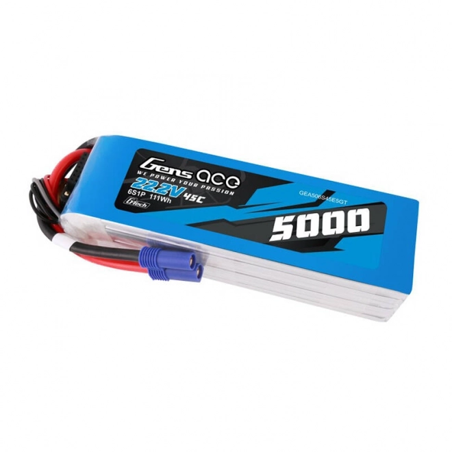 Gens ace G-Tech 5000mAh 22,2V 45C LiPo akkumulátor EC5 csatlakozóval