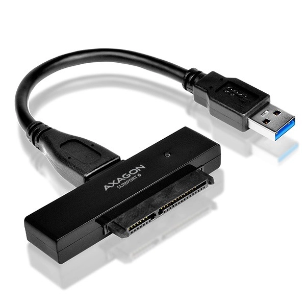 Kompakt Axagon USB 3.0 - SATA 6G Adapter SSD/HDD csatlakozáshoz