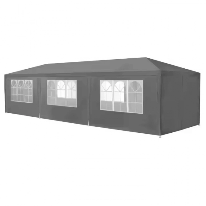 Multigarden kerti pavilonsátor 3x9 m 8 falas szürke