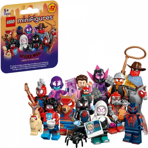 LEGO Marvel minifigura Pókember: A Pókverzumon át (1 db, véletlenszerű kiválasztás)