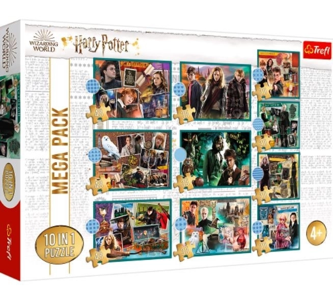 Trefl Harry Potter varázslatos puzzle mega csomag