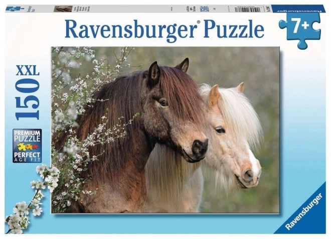 Ravensburger lovas puzzle 150 darabos