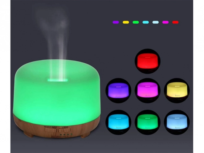 Aromaterápiás diffúzor rgb fénnyel