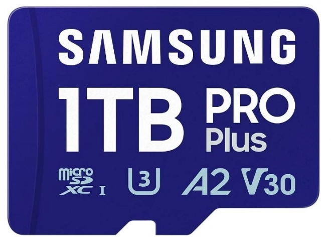 1TB Samsung PRO Plus microSD kártya adapterrel