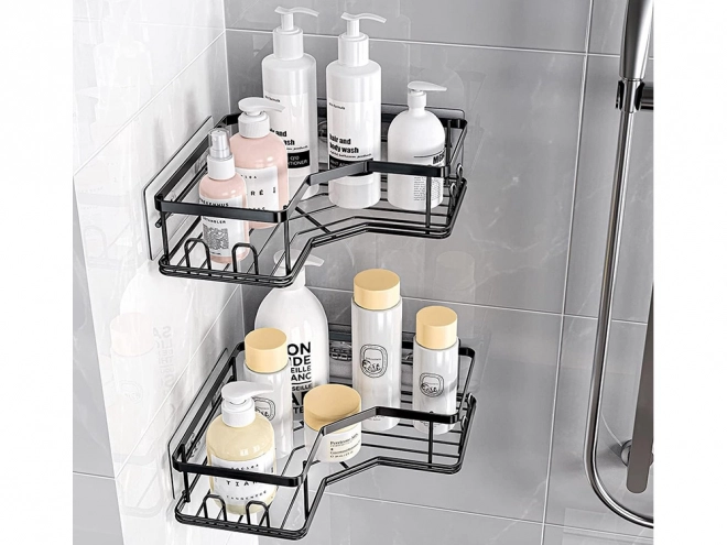 Sarki fürdőszobai polcok loft stílusban