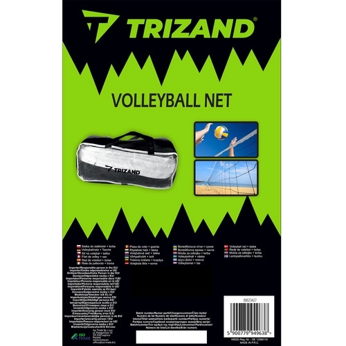 Trizand szett strand- és kültéri röplabda, tollaslabda hálóval és táskával