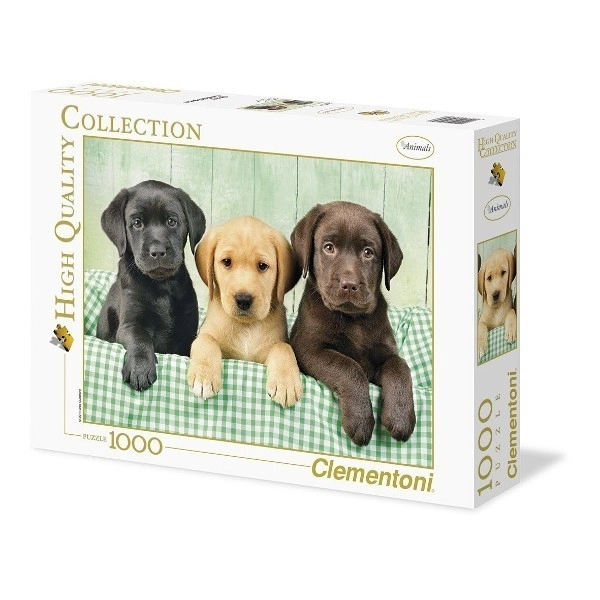 Három Labrador puzzle 1000 darabos
