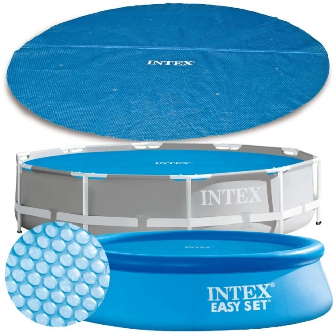 Napkollektoros ponyva medencéhez Intex 457 cm 28013