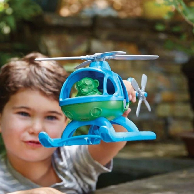 Green toys kék helikopter