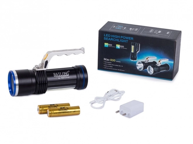 Katonai LED zseblámpa Cree XM-L3-U3 Zoom-mal a Bailong-tól