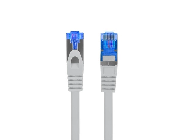 Szürke LSZH S/FTP CCA Patchkord 0.25m