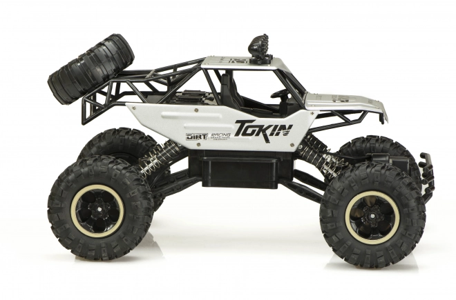 Arany színű RC Rock Crawler távirányítós autó 4WD fém 1:12 méretarány – Ezüst
