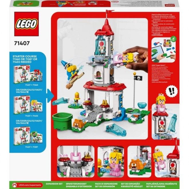 LEGO Super Mario Macskás Peach és Jégtorony bővítő készlet