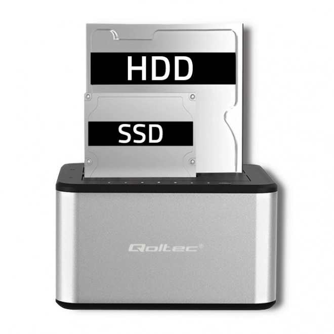 Kettős dokkolóállomás 2xHDD/SSD-hez