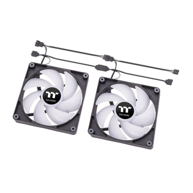 Thermaltake CT120 ARGB 12cm ventilátor, fekete, kétcsomag