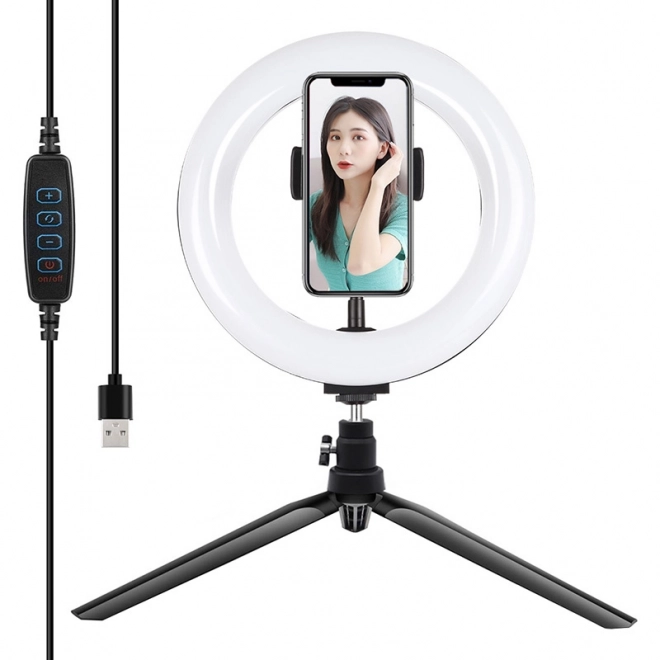 Puluz LED körlámpa állvány tartóval