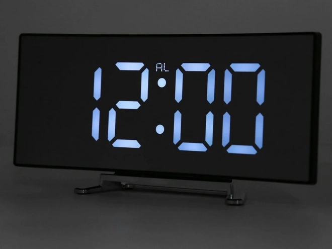 Multifunkciós digitális LED ébresztőóra hőmérővel
