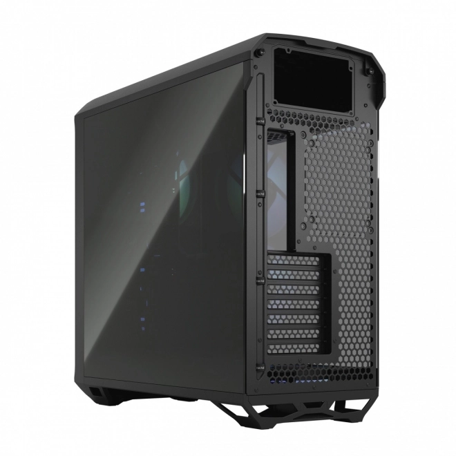 Torrent fekete RGB számítógépház TG Light Tint 5 ventilátor ATX