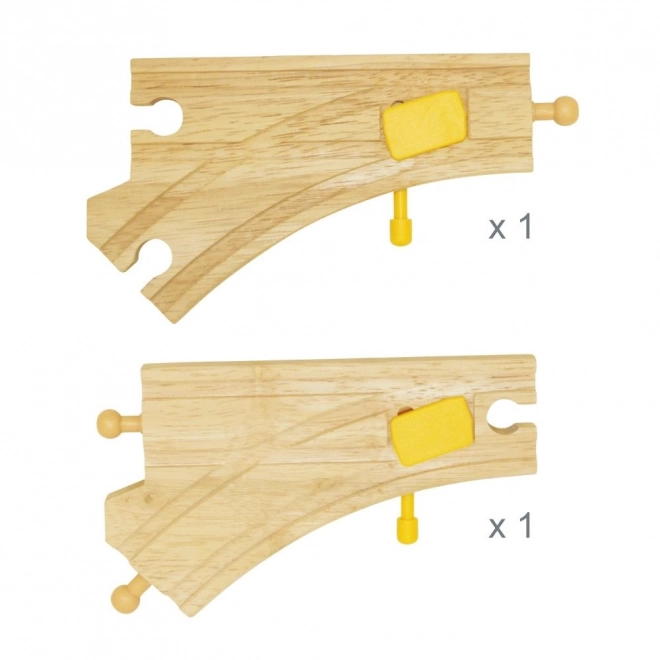 Bigjigs Rail Átváltó váltó 2 db