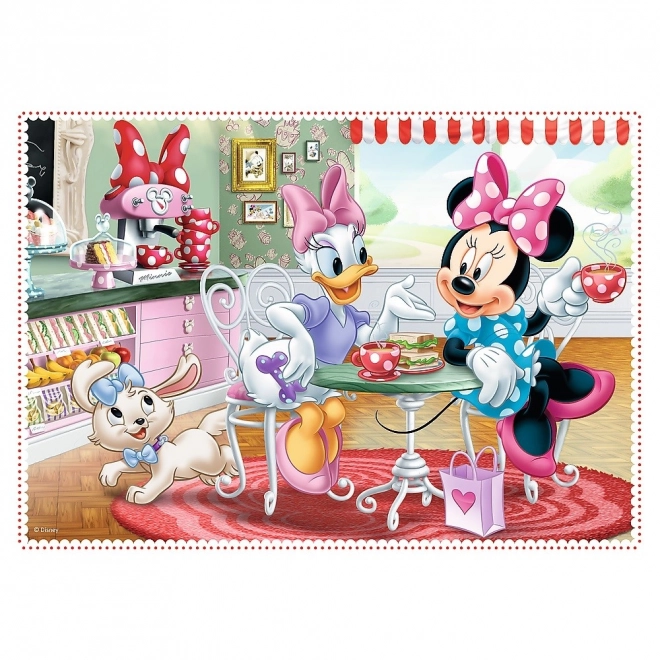 Minnie és barátai puzzle készlet