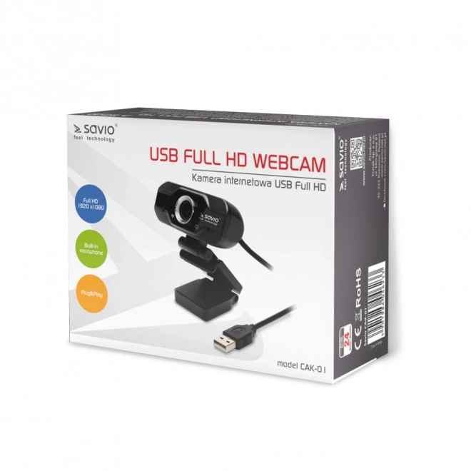 Usb Webkamera Full Hd Savio