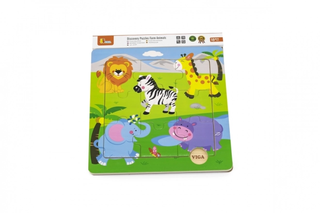 Fa puzzle - Szafari