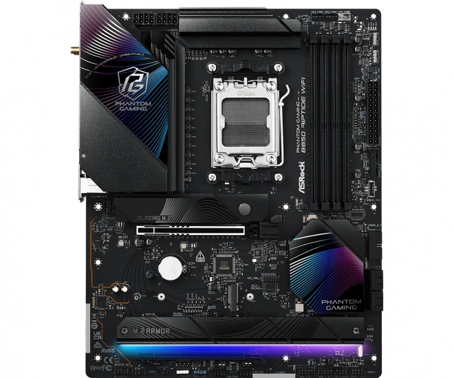 Phantom Gaming B850 Riptide Alaplap WiFi-vel