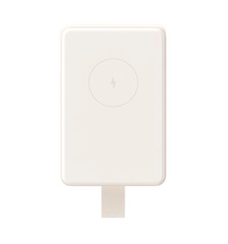Mágneses powerbank vezeték nélküli töltéssel